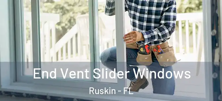  End Vent Slider Windows Ruskin - FL