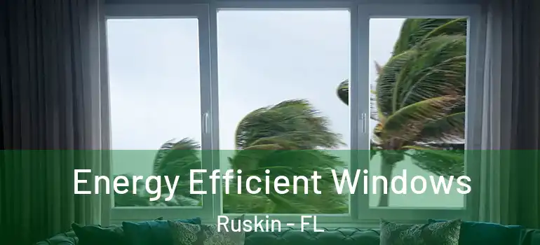  Energy Efficient Windows Ruskin - FL