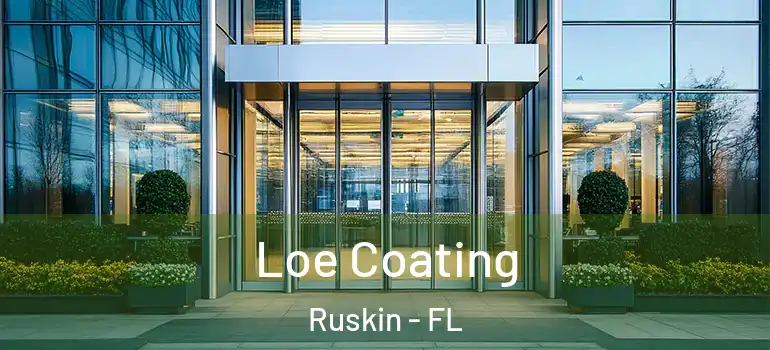  Loe Coating Ruskin - FL