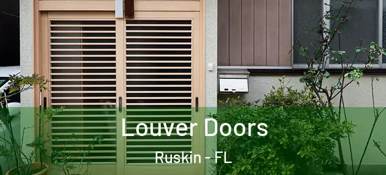  Louver Doors Ruskin - FL