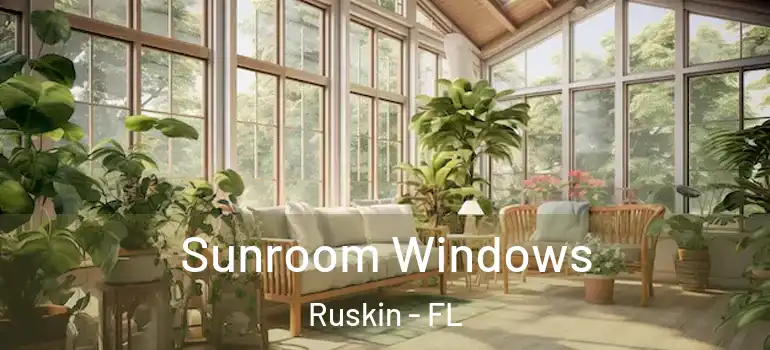  Sunroom Windows Ruskin - FL
